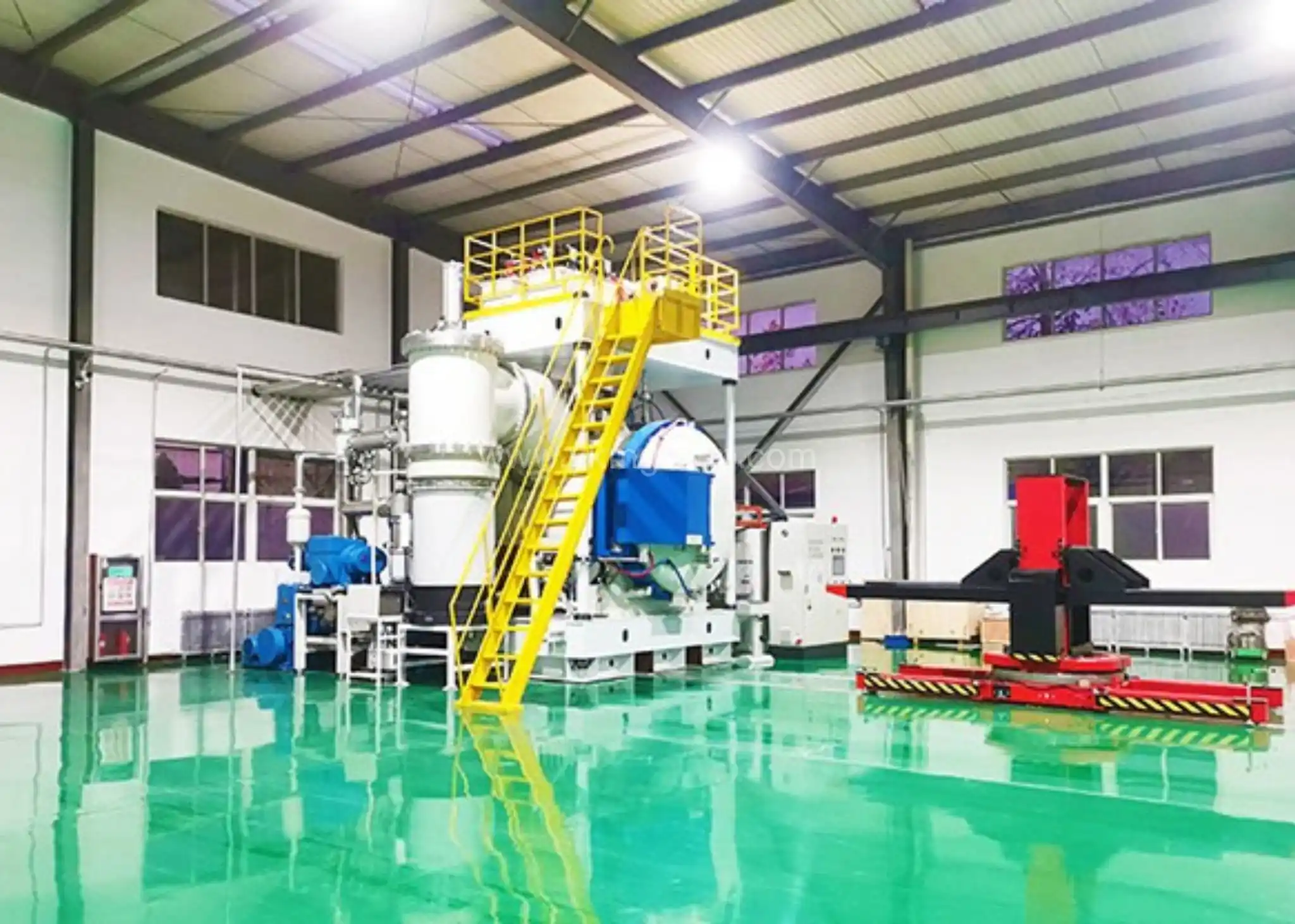 YKM Stainless Steel Wire Mesh Cleaning Area