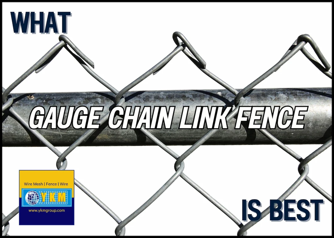 What gauge chain link fence is best for you
